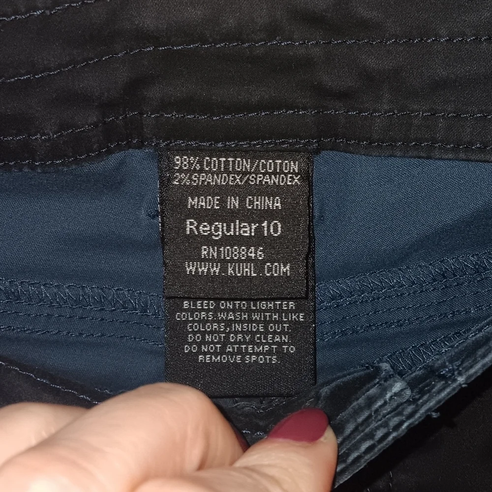 Kuhl Mountain Culture Pants Black 10